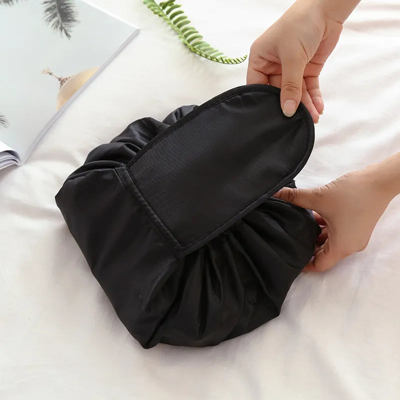 UrbanTote™ - Lay Flat Cosmetic Bag with Drawstring